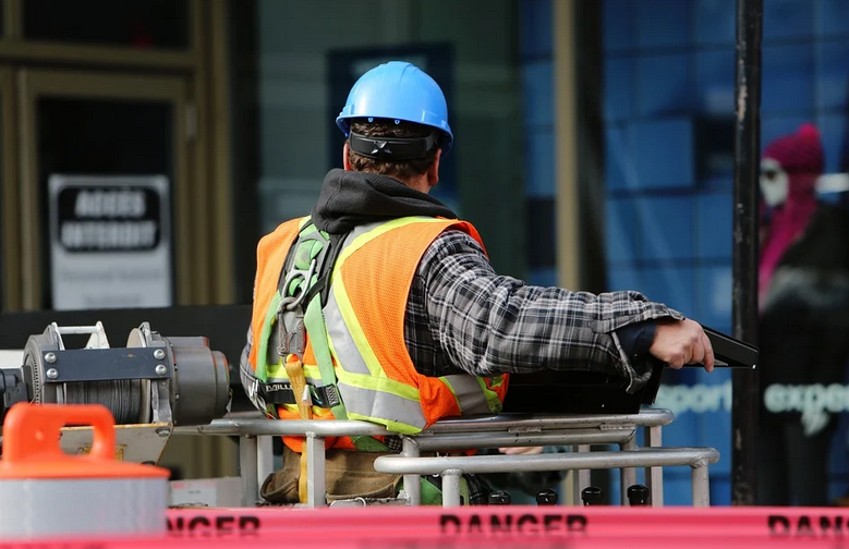 construction site worker